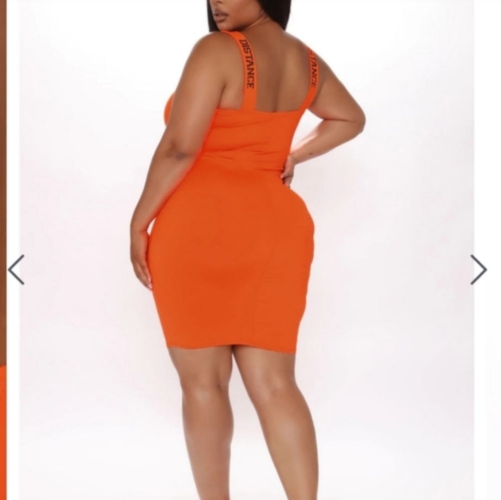orange bodycon dress fashion nova | Dresses | Nwt Fashion Nova Neon Mini 3x FITTED RUCHED SATIN DRESS include-sale Size:IT 37 - US 7 Low Back